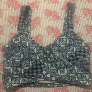 Charlotte Russe Cutout Crop Top